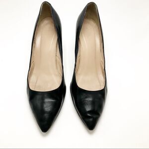 J. CREW  Vintage Y2k Valentina 100% Italian black leather pump